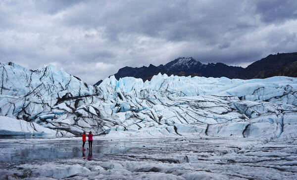 Matanuska Glacier Alaska USA