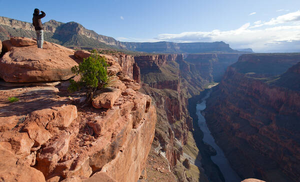 Grand Canyon National Park, North Rim uitzichtpunt Toroweap