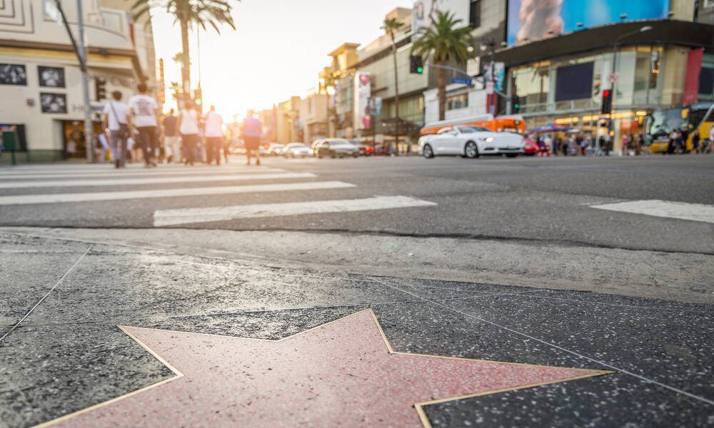 Walk of Fame, Sunset Boulevard, Los Angeles