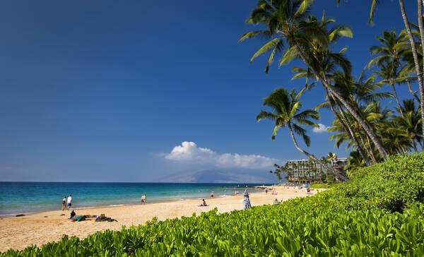 Keawakapu Beach, strand op Maui