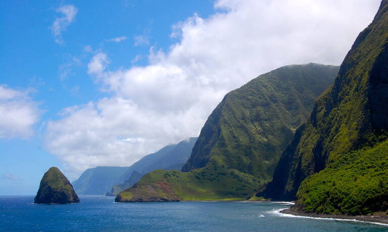 Molokai kliffen Hawaii