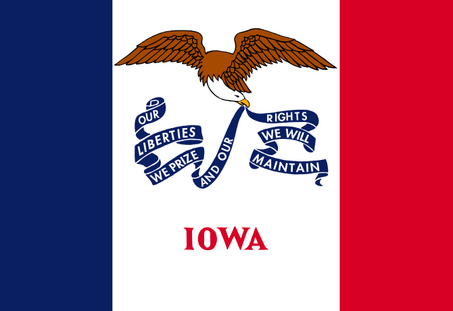 Vlag Iowa
