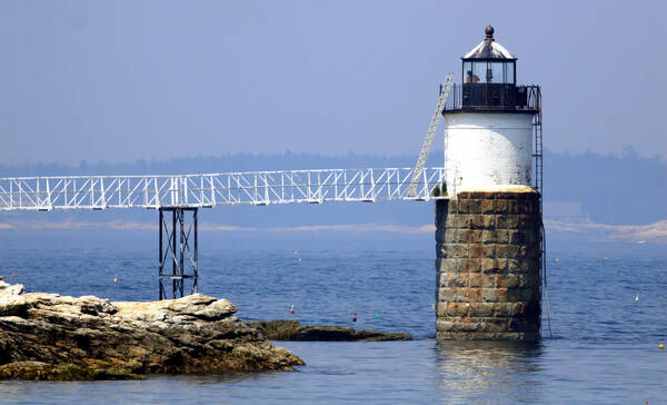 Burnt Island Lighthouse, Boothbay Harbor Maine