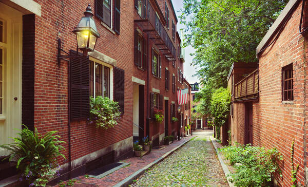 Boston Old State House aan de Freedom Trail