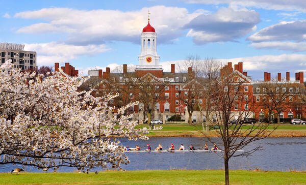 Cambridge Harvard University bij Boston
