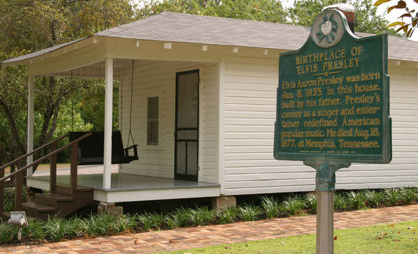 Geboortehuis Elvis Presley, Tupelo, Mississippi