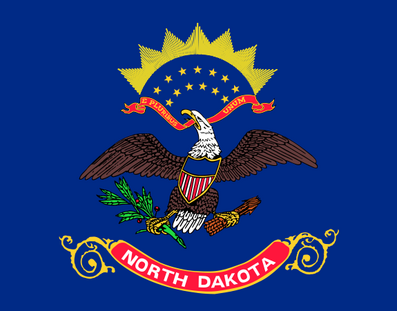 Vlag North Dakota
