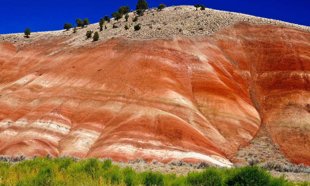 Painted Hills in John Day Fossil Beds NM Oregon