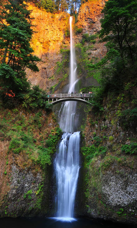 Multnomah Falls bij Portland