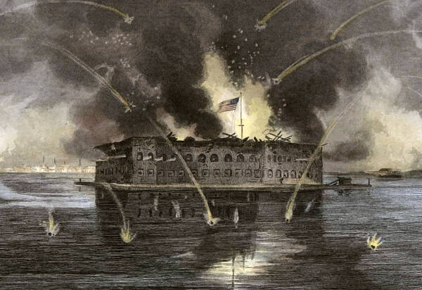 De aanval op Fort Sumter markeerde het begin van de Amerikaanse Burgeroorlog