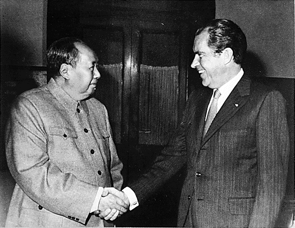 Ontmoeting Nixon en Mao Zedong