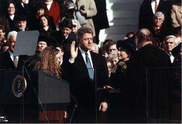 Inauguratie Clinton