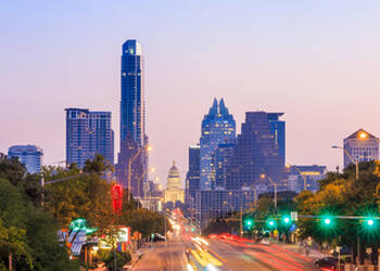 Austin Skyline, Texas