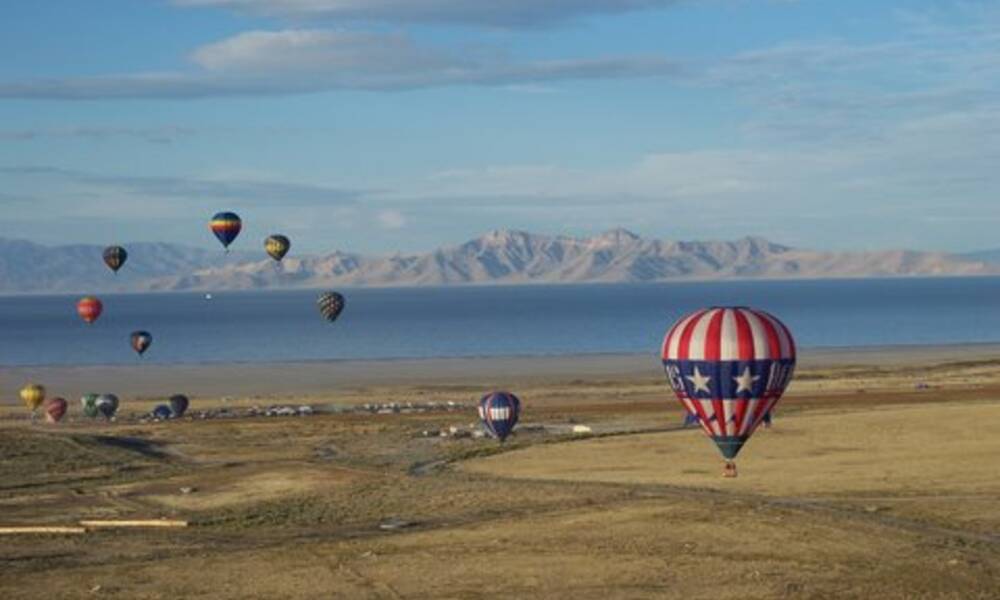 Luchtballon varen Utah