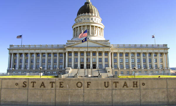 Utah State Capital in Salt Lake City