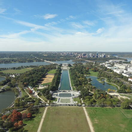 Uitzicht vanuit het Washington Monument