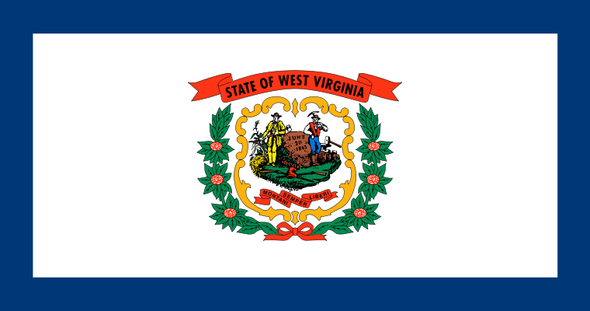 Vlag West Virginia