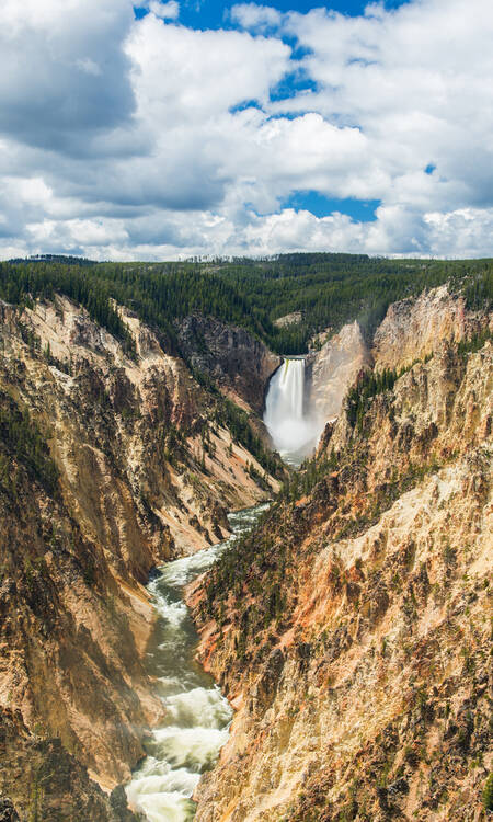 Yellowstone Canyon, Artists Point, Wyoming