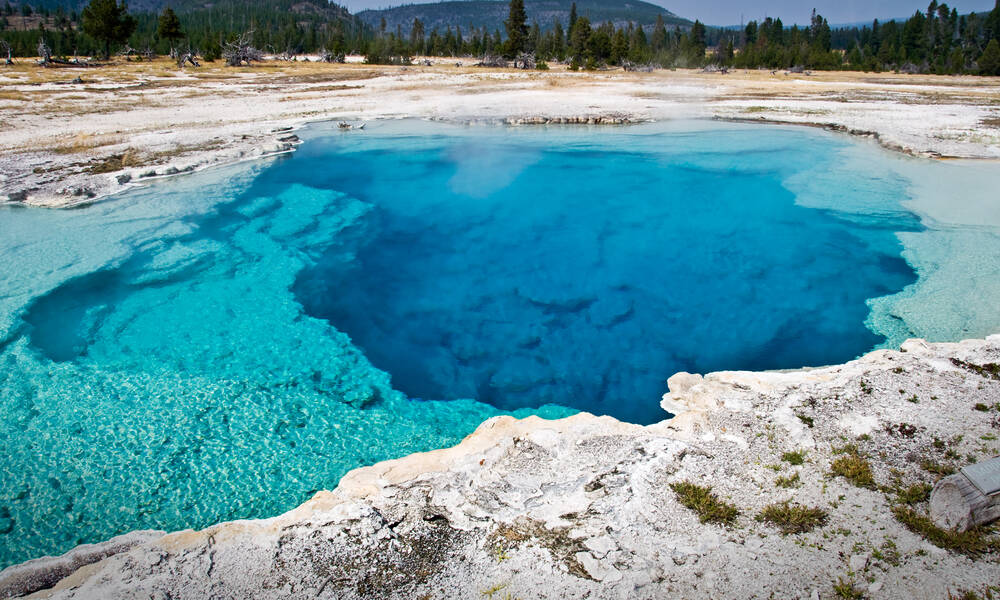 Sapphire Pool Yellowstone Wyoming