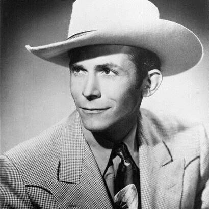 Portret van Hank Williams in 1948