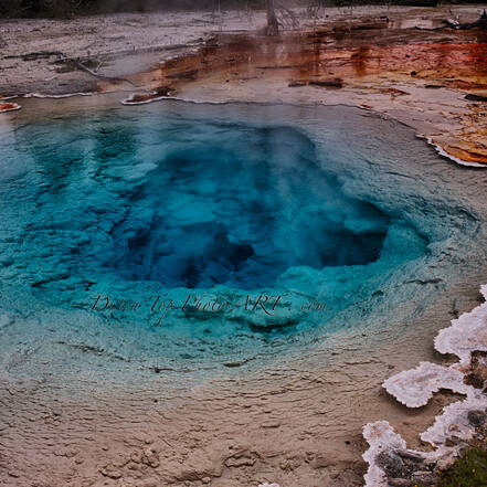 Yellowstone National Park, grand prismatic spring