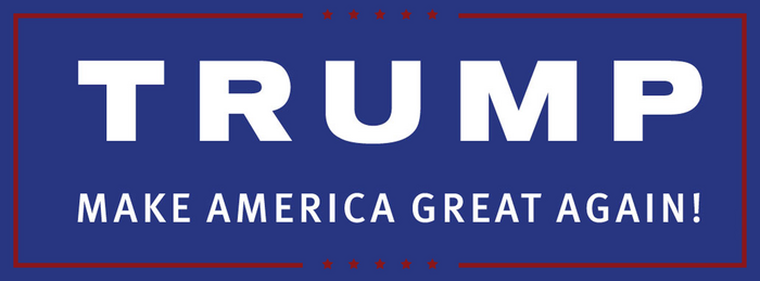 Slogan Trump Make America Great Again