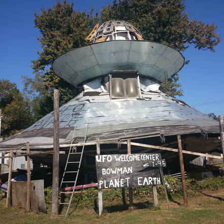 UFO Welcome Center in Bowman South Carolina