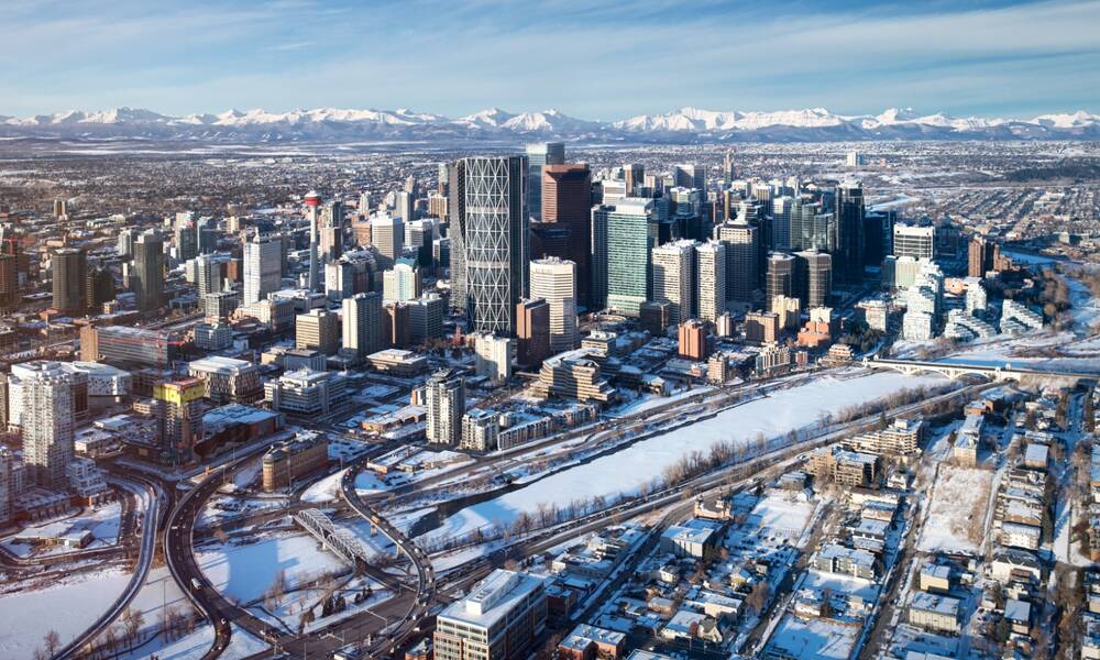 Skyline van Calgary