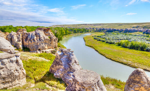 Pincher Creek, Writing on Stone Provincial Park