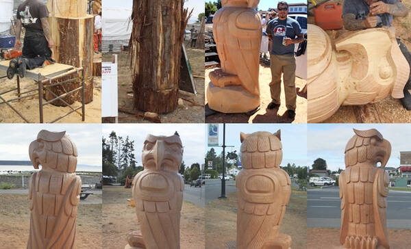 Chainsaw Carvings in Campbell River