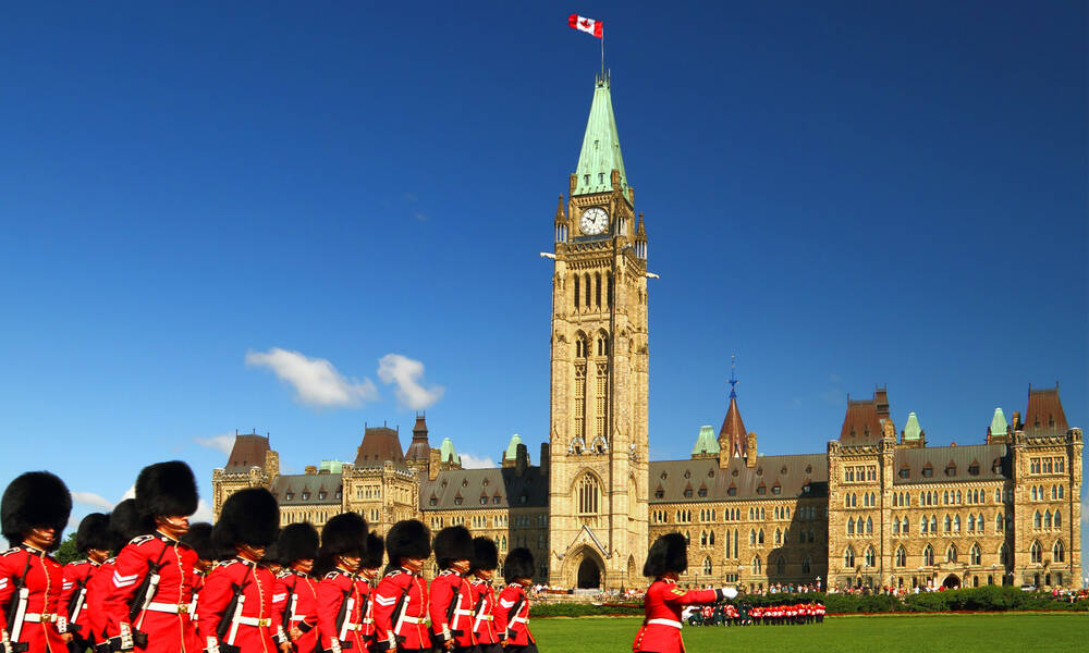The Parliament in Ottawa