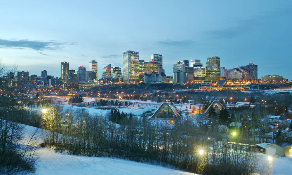 Edmonton winter