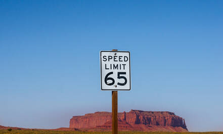 Speed Limit, Monument Valley