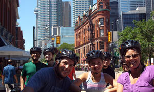toronto fietstocht downtown
