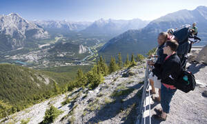 Banff Gondola uitzicht