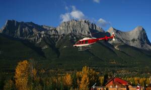 Helikoptervlucht Mt Assiniboine vanuit Canmore