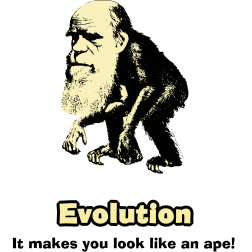 Darwin als aap