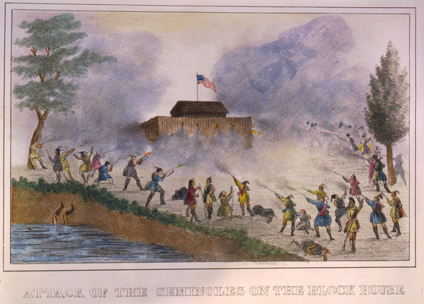Seminole War in 1835
