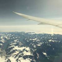 Vliegen boven Groenland